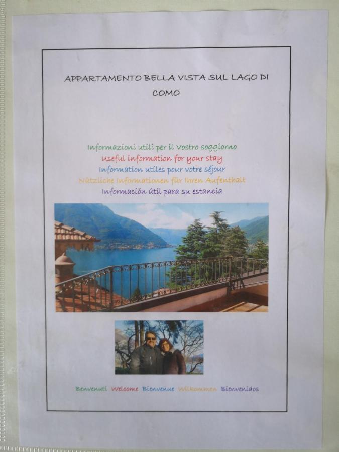 Appartamento "Bella Vista" Sul Lago Di Como Faggeto Lario Dış mekan fotoğraf
