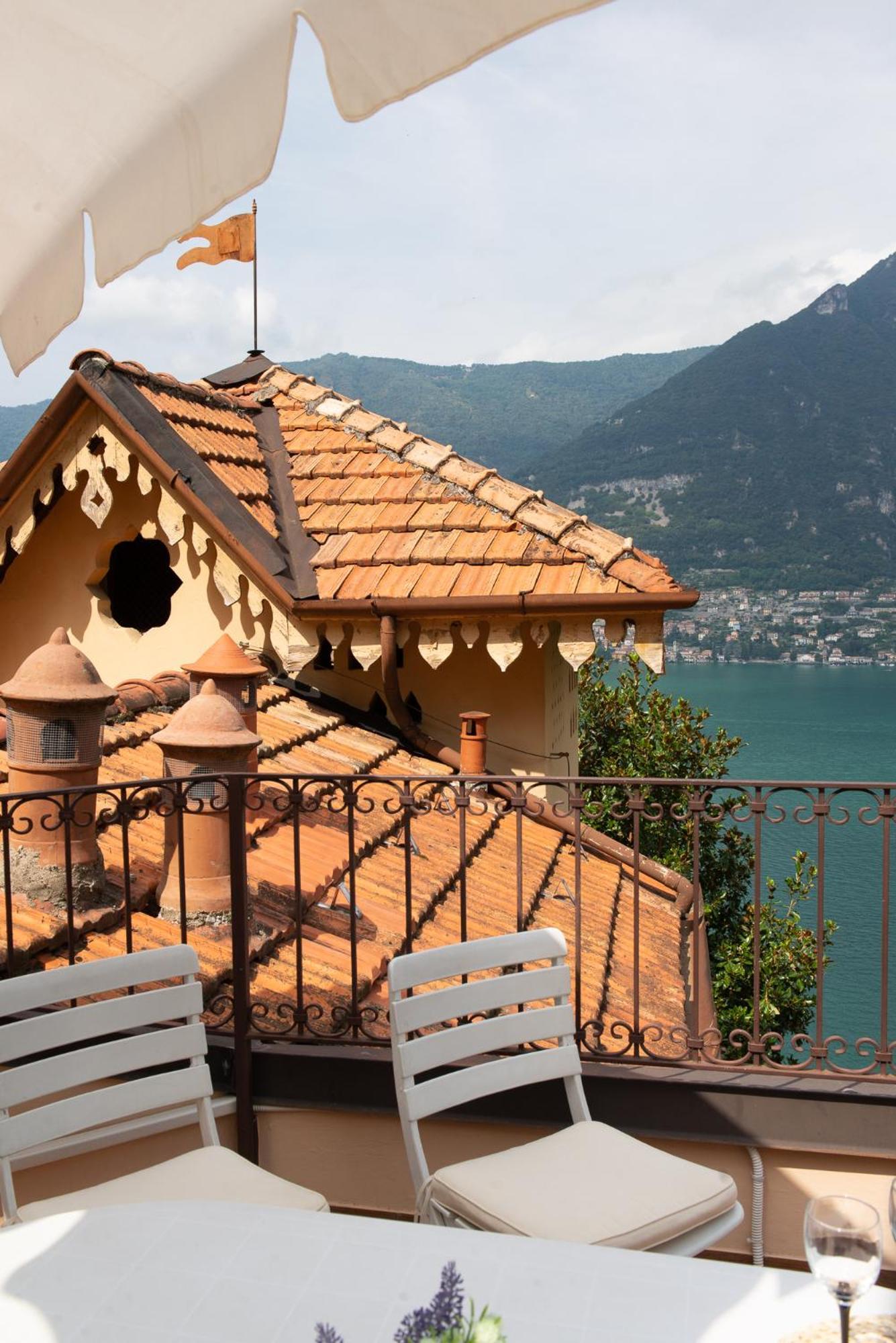 Appartamento "Bella Vista" Sul Lago Di Como Faggeto Lario Dış mekan fotoğraf